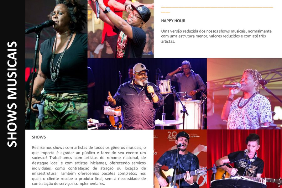 Shows • Portfólio